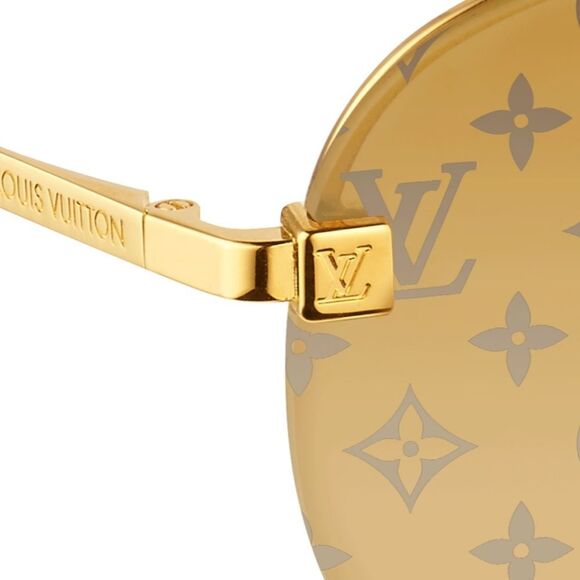 Authentic Louis Vuitton Clockwise Sunglasses Z1020W W/ Dust Bag, Box And Bag - Picture 3 of 16